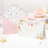 50 Pack Crisky Baby Shower Thank You Cards with Envelopes & Stickers, Pink Gold Baby Thank You Greeting Cards Bulk