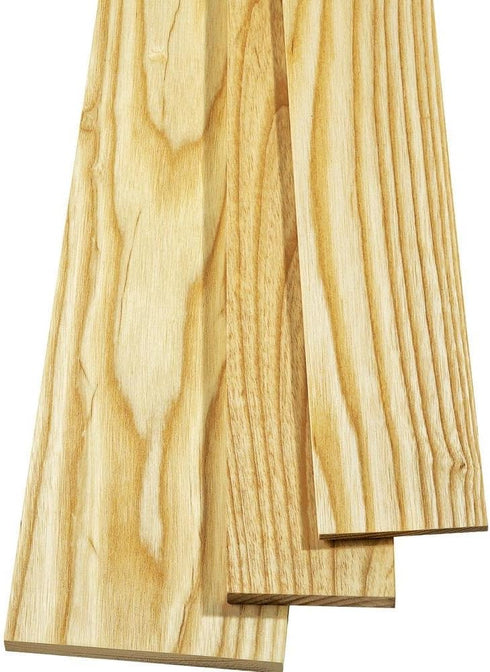 White Ash Sold by the Piece, 1/2" X 3" X 24"