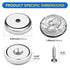 DIYMAG Neodymium Round Base Cup Magnet, 60LBS Strong Rare Earth Magnets with Heavy Duty Countersunk Hole, Pack of 12