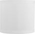 Aspen Creative 31218 Small Clip-On Drum Lamp Shade in Pearl White, 5-1/2" Top x