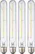 Leools T10 Led Long Bulbs,Dimmable Tubular Bulb 4W,Equivalent 40Watt,400LM,E26 Tube Edison Style