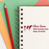 Customized Self-Inking Address Stamper with Endearing Cow Design, Ideal for Cheese Makers, Personalized Return Address