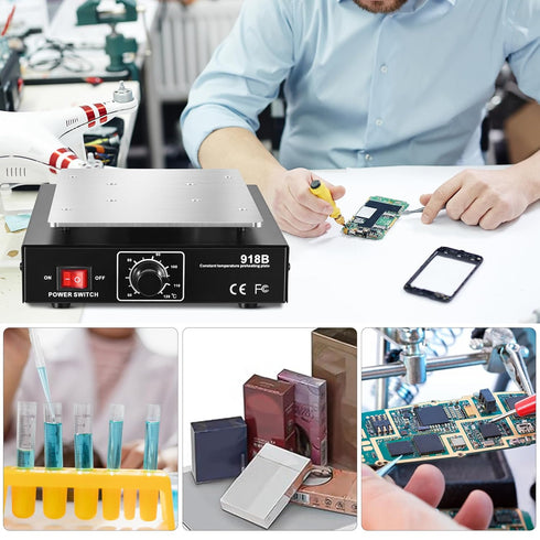 7 Inch LCD Screen Separator Preheating Panel 110V 450W Touch Glass Separator for Phone Repair