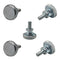STFRBTH 5PCS M3 x 6mm Thumb Screws, Flat Knurled Head Threaded Fasteners for