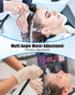 QNHEAY 2 Pack 1/4 Salon Shampoo Bowl Sprayer Head Thread with Black Rubber Hose to Attach Shampoo Bowl Faucet Vacuum