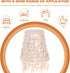 Woven Macrame Table Lampshade - Bohemian Decor for Home Lighting