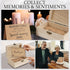 50 Share A Memory Card for Celebration of Life Decorations- Pcs Memory Cards with Wooden Box for Funeral Graduation