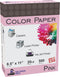The Office-Pros Pink Copy Paper, Letter - 8.5" x 11", Multipurpose Paper, Use In