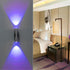 Generic Modern Wall Lamp Double-Headed Sconce Lights Up and Down Lighting Spotlight LED