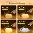 3-Level Dimmable Silicone Elephant Night Light for Kids - & Rechargeable LED Lamp, Touch Control Soft Animal Light