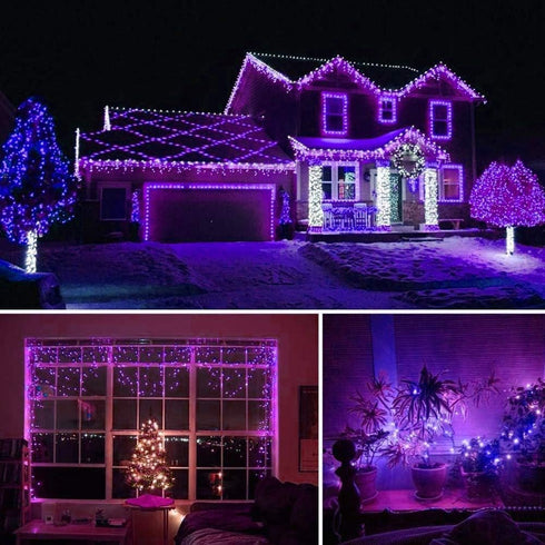 66ft 200 8 HOME LIGHTING Halloween Decorative Mini Lights, LED Green Wire Fairy Starry String Lights Plug in, Lighting