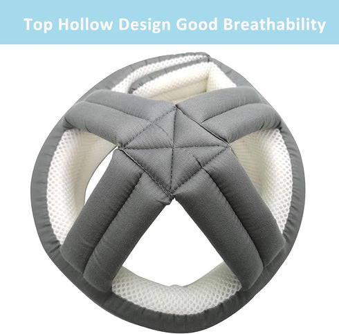 Zuaklpton Elderly Protective Helmet, Thick Soft Special Needs Safety Helmet Adjustable Breathable Seniors Fall