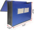 Premium Quality Plastic Expanding File Folder Document Organizer, 3.5" Expansion, A4 Letter Size, 5 Pack