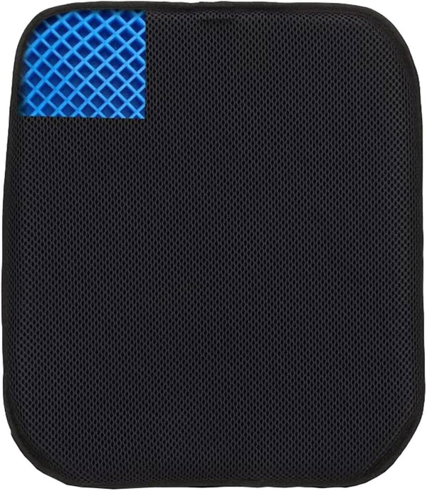 Tektrum Full Lumbar All Gel Orthopedic Back Cushion for Home/Office Chair, Car