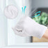 5 Pairs Archival Photo Gloves - White Medium Work Gloves for Handling Art, Photography, Jewelry