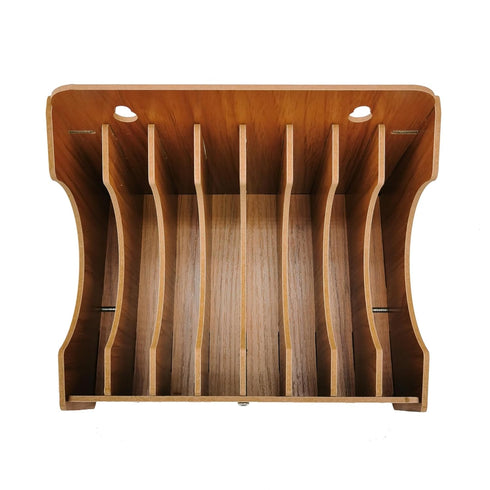 8-Tier Sandpaper Organizer for 5 Inch Sanding Discs, Woodworking Tool Box Storage Rack (Excluding Sandpaper), 1 Pack