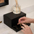 Modernbarn.life Modern Toilet Paper Holder with Storage Drawers - Toilet Paper and Wipes Holder for Bathroom - Aluminum