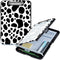 Clipboard with Storage, Cow Print High Capacity Clipboard 9.5x14" with Pen Holder for Work, School, Office