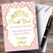 The Card Zoo Pink & Gold Crown Princess Party Thank You Cards