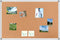 BESTBOARD Heavy Duty Cork Bulletin Board, 24 x 36 inch, Silver Aluminum Frame for Homes or Offices