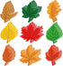 Cholemy 108 Pcs Maple Leaves Cutouts, Fall Classroom Decorations, Autumn Bulletin Board Decor for Thanksgiving