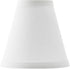 Aspen Creative 51029-2,Hardback Fabric,2.5"Top 5"Bottom 5" Slant,Set 2 Empire Transitional Clip-On Chandelier