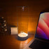 flexman Dimmable Bedside Night Light, Touch USB Charging Minimalist LED Table Lamp for Bedrooms, Bedside Tables