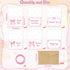 CY2SIDE 24set Pink Bow Greeting Card - Coquette Thank You Card with Envelope and Bowknot for Girl, Pink Blank Note