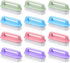 Leooomap Scrub Brush 12-Pack Heavy Duty Multi-Purpose Cleaning Brushes with Stiff Bristles, 4