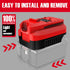Adapter for Craftsman V20 Cordless Tools, Converts Makita 18V Li-ion Battery to Craftsman 20V Power Tool