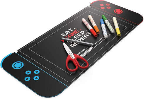 Uncommon Desks Kid's Desk Mat - Fun Computer & Mouse Pad Blotter for Schoolwork Arts & Crafts - Cute Office Supplies
