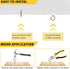 1.65 Inch, 30 Screw Hooks Small Metal Ceiling Hooks for Outdoor String Lights, Wind Chimes, Lanterns, and Hanging
