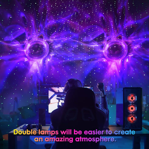 Robot Galaxy Lights Projector, APP Control Star Projector Nebula Light with Remote - Galaxy Star Night Light