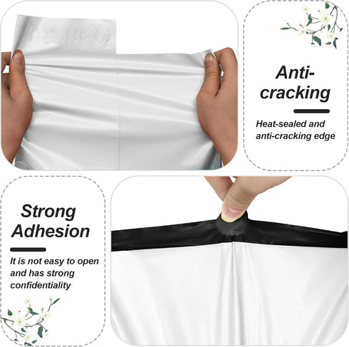 JinRuiKJ Thank You Poly Mailer 10x13 Inch, 25 PCS Shipping Bags for Clothing, Waterproof and Tear-Resistant Envelopes