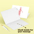 Bewoow Simple Thank You Card for Him Her, Thank You Gifts Card for Mentor Boss, Lovely Thank You Card for Mom Dad, A