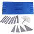 Precision Angle Block Set - 12Pcs Machinist Tools with 1/4, 1/2, 1, 2, 3, 4, 5, 10, 15, 20, 25, 30 Degree Gauges