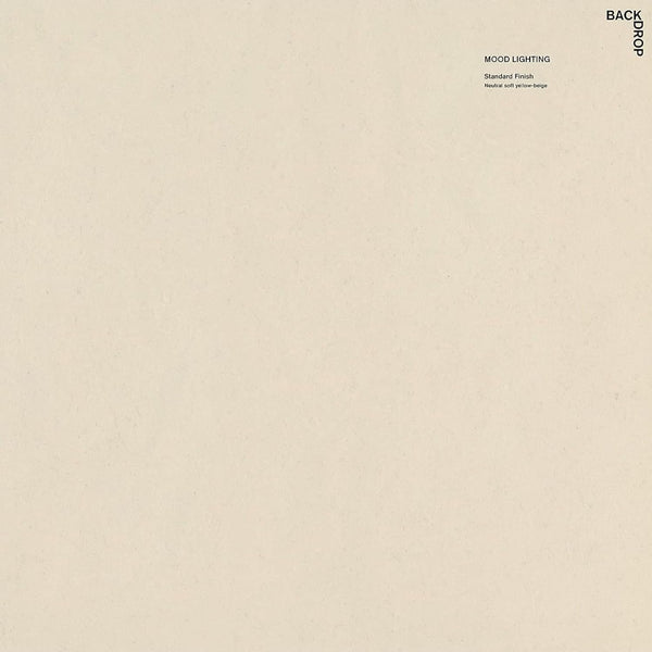 BACKDROP | Premium Interior Paint | Large Adhesive Paint Swatch | MOOD LIGHTING - Yellow-Beige, Soft Neutral | 12" x