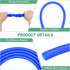 5/16"(8mm) 3/8"(10mm) 3ft(1 M METERXITY Silicone Tubing, ID x OD Silicone Rubber Vacuum Tube, M) High Temp Water Air