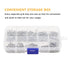 binifiMux 300pcs Assortment Kit of 2-56 Pan Phillips Machine Screws & Hex Nuts, 304 Stainless Steel
