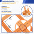 Safety Lifting Net Straps: Flat Nylon Sling Hoisting Net, 3.3' x 3.3'ft Cargo Lifting Nets for Heavy Objects