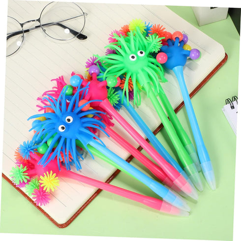 Toyvian 9 Pcs Ballpoint Pens, Creative Office Stationery, Cartoon Airplane Plastic Pens, Universal Bulk for Students