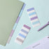 Mr. Pen Sticky Index Tabs, 240 Pcs Colorful Page Markers for Notebooks and Binders
