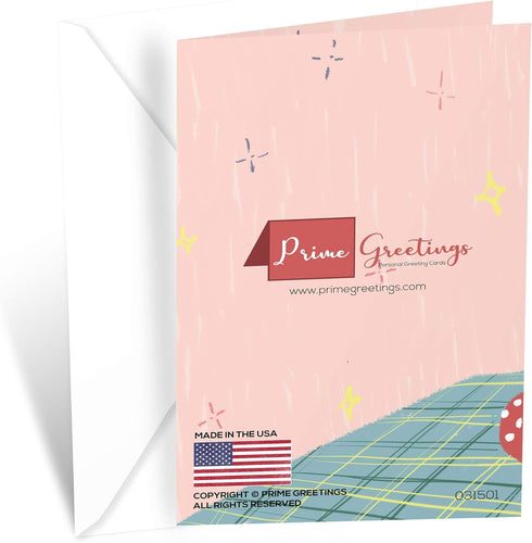 Prime Greetings Daughter In Law Birthday Card, Eco-Friendly, Thick Card Stock, 5in x 7.75in, Made in America,