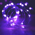 XINKAITE (10FT/3Meters) Purple Fairy Lights - Waterproof LED Starry String Lights for Indoor & Outdoor DIY Decoration