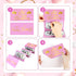 Birthday Money Envelope for Cash Gifts, Surprise Cash Gift Card Money Holder for Women Man, Pink Birthday Card Envelope