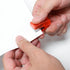 Mini School Supplies Kit, Aesthetic Mini Stapler, Mini Tape Dispenser, Mini Scissors, Red