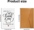 XIHIRCD Thank You Cards, Simple Blank Appreciation Greeting Notes with Envelope for Gratitude Teachers Bosses Friends