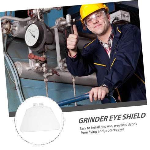 2pcs Power Tool Plastic Goggles Guard Shield, Bench Eye Shield Assembly for Tool Angle Cover