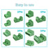 28 Sets Screw Terminal Block Connector Assortment Kit, 5.08mm Pitch PCB Connectors for 24-12AWG Cable