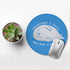 Foritho 7.9x7.9 Inch Funny Seal Mouse Pad, Seal Blue Mouse Pads for Wireless Mouse Computers Laptop Desk Accessories